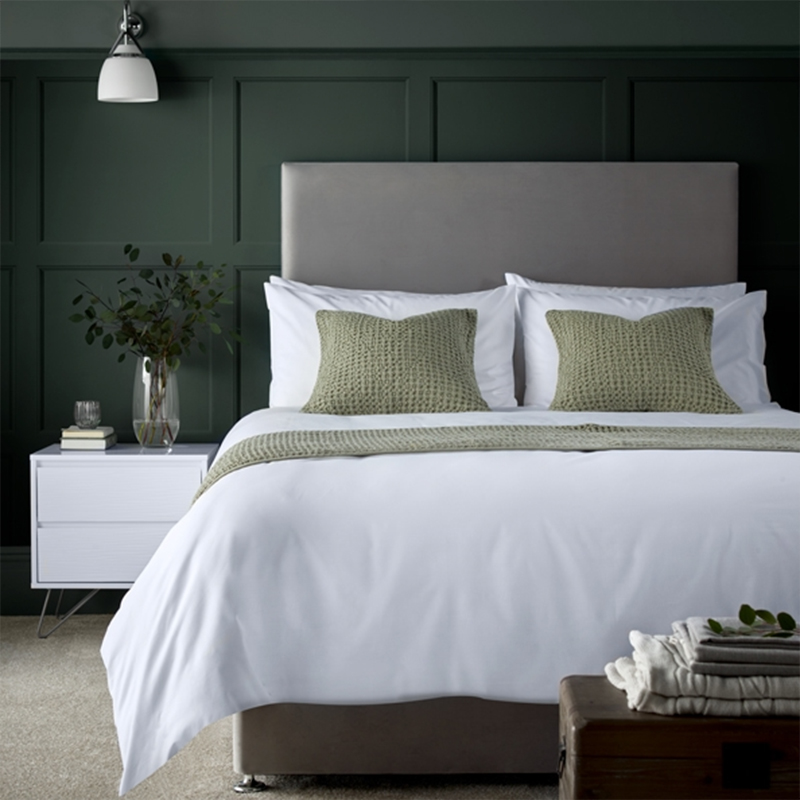 Hôtel Sateen Plain 300 Nombre de fil Hotel Bedlinen Set