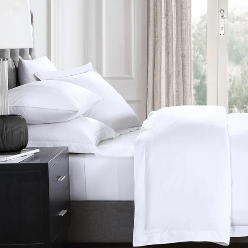 Coton blanc lisse lis