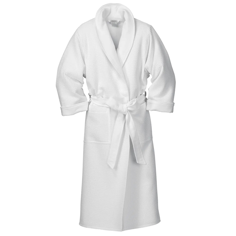 100% coton blanc 400gsm double couche Terry Waffle Paintes de Waffle pour l'hôtel