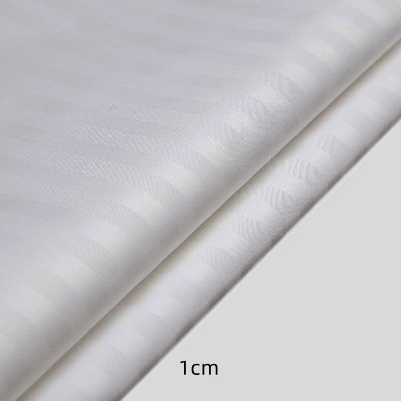 Coton de l'aliment de base Coton TC330 Hôtel à rayures Satin Tissu de litière textile