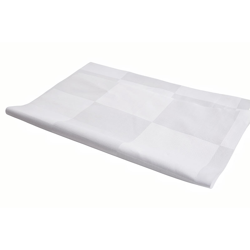 Jacquard 9cm carrés de coton tissu pour literie d'hôtel